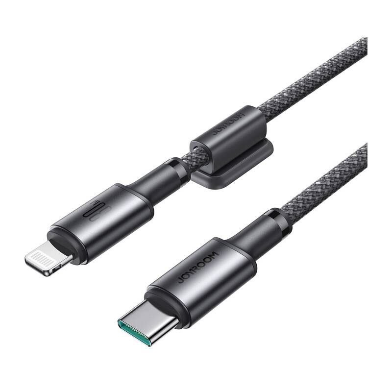 Joyroom 30W USB-C Lightning kábel, 1.2m szürke