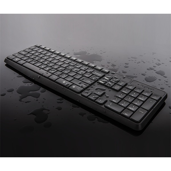 Logitech MK235 vezeték nélküli billentyűzet + optikai egér szürke (920-007935) Logitech MK235 vezeték nélküli billentyűzet + optikai egér szürke (920-007935)