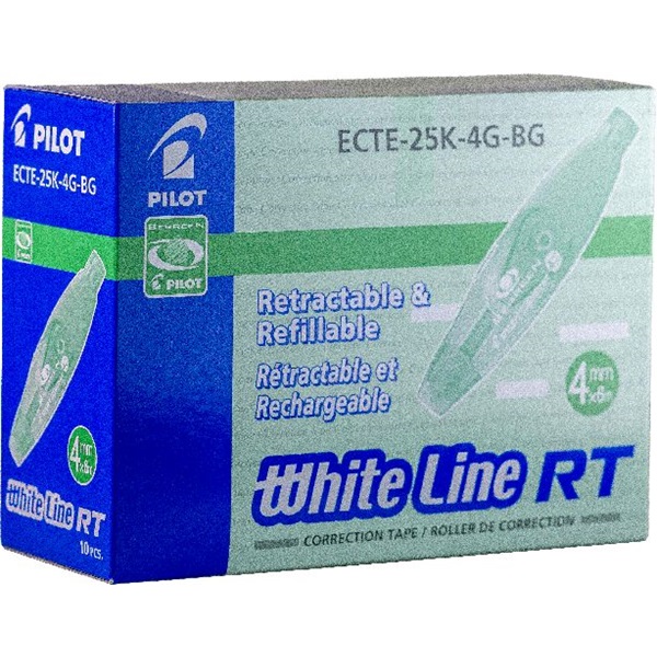 Pilot White Line RT 10 db/csomag nyomógombos hibajavító Pilot White Line RT 10 db/csomag nyomógombos hibajavító