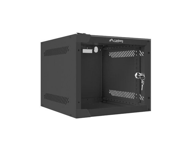 Lanberg 4U 10" fali rack szekrény 280x310mm fekete (WF10-2304-10B) Lanberg 4U 10" fali rack szekrény 280x310mm fekete (WF10-2304-10B)