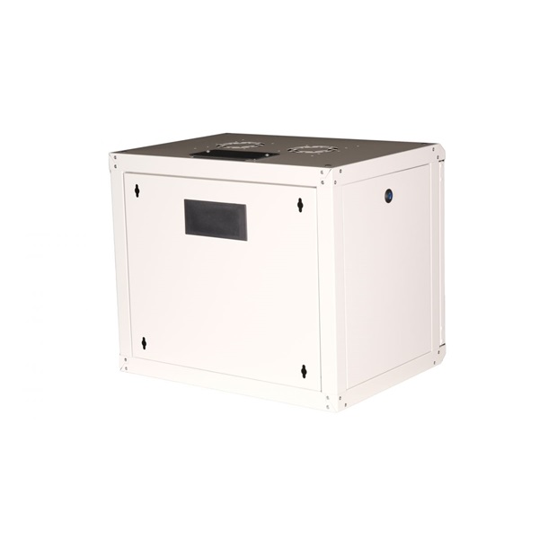 Equip Fali Rackszekrény EPM-09-6045-G-CBAA  19" 9U 600x450mm  előre szerelt Szürke  