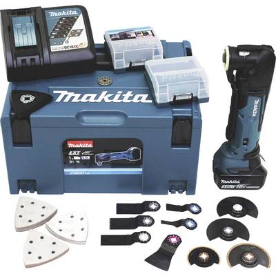 Makita DTM51RT1J3 DTM51RT1J3 Akkus többfunkciós szerszám 18 V 5 Ah Makita DTM51RT1J3 DTM51RT1J3 Akkus többfunkciós szerszám 18 V 5 Ah