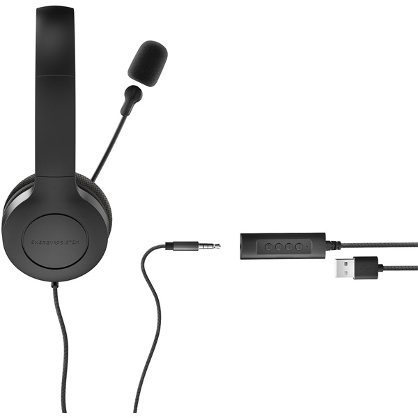 Energy Sistem EN 452033 Office 3 fekete irodai headset Energy Sistem EN 452033 Office 3 fekete irodai headset