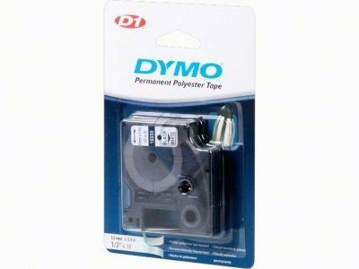DYMO LM "D1" Feliratozógép szalag poli 12 mm fekete-fehér (16959) DYMO LM "D1" Feliratozógép szalag poli 12 mm fekete-fehér (16959)