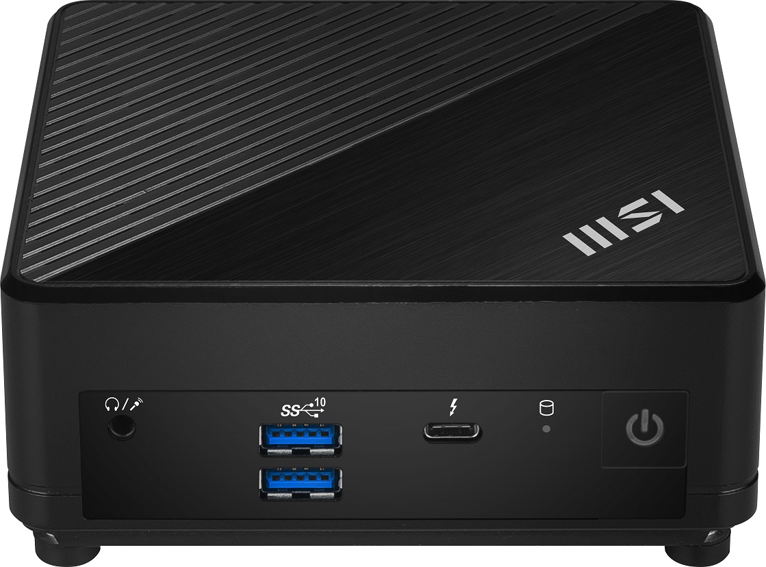 MSI 407BEU-B31215UXX Cubi 5 12M  Intel Core i3-1215U  barebone mini PC Fekete