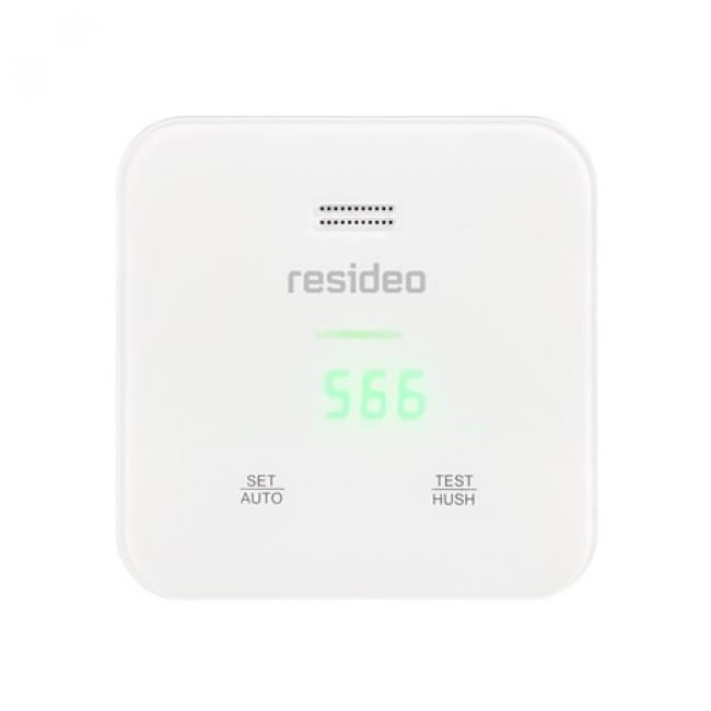 Honeywell R200C2-E szén-dioxid vészjelző páratartalom és hőmérséklet jelzéssel