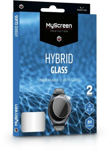 MyScreen Samsung Galaxy Watch3 (41 mm) rugalmas üveg képernyővédő fólia - Protector Hybrid Glass - 2 db/csomag - transparent (LA-1882) MyScreen Samsung Galaxy Watch3 (41 mm) rugalmas üveg képernyővédő fólia - Protector Hybrid Glass - 2 db/csomag - transparent (LA-1882)