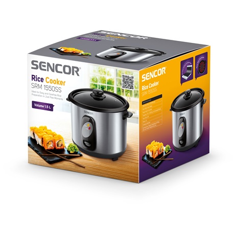 Sencor SRM1550SS RIZSFŐZŐ Sencor SRM1550SS RIZSFŐZŐ