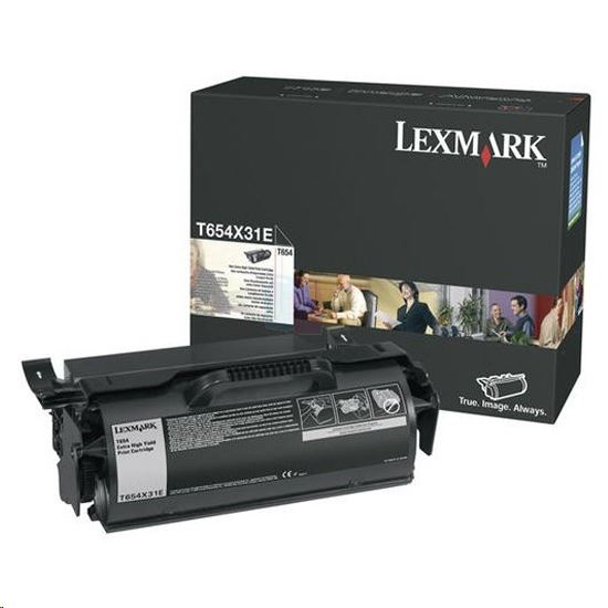Lexmark T654X31E fekete toner