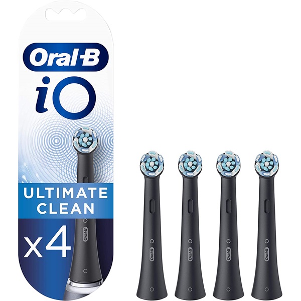 Braun Oral-B iO fogkefefej Ultimate Clean 4db fekete (4210201342809)