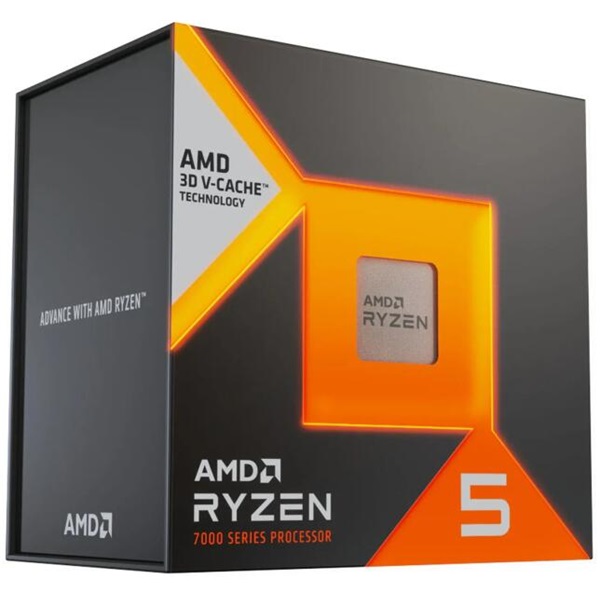 AMD Ryzen 5 7500X3D 4000Mhz 96MBL3 Cache 5nm 65W AM5  Processzor