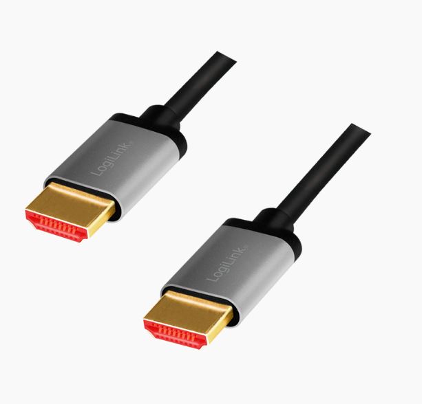 Logilink HDMI kábel A/M - A/M 8K/60 Hz alu 1m (CHA0104)