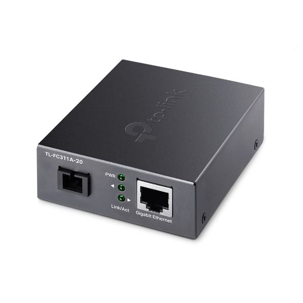 TP-Link TL-FC311A-20 10/100/1000Mbps Gigabit WDM Media Converter TP-Link TL-FC311A-20 10/100/1000Mbps Gigabit WDM Media Converter