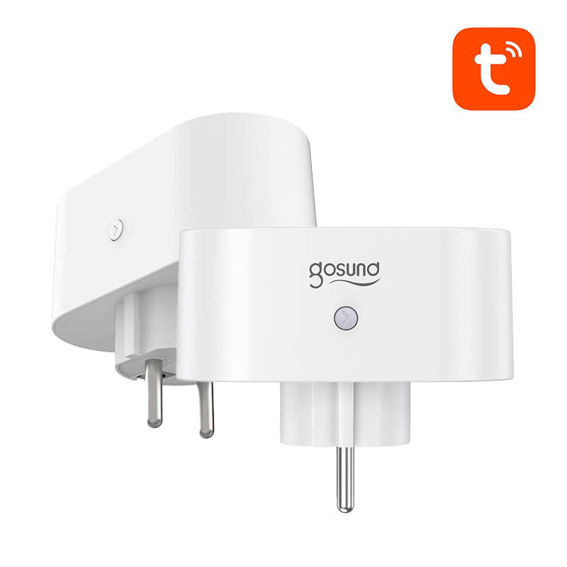 Gosund SP211 Két csatlakozós okoselosztó 3500 W – 2 darab Tuya Gosund SP211 Két csatlakozós okoselosztó 3500 W – 2 darab Tuya
