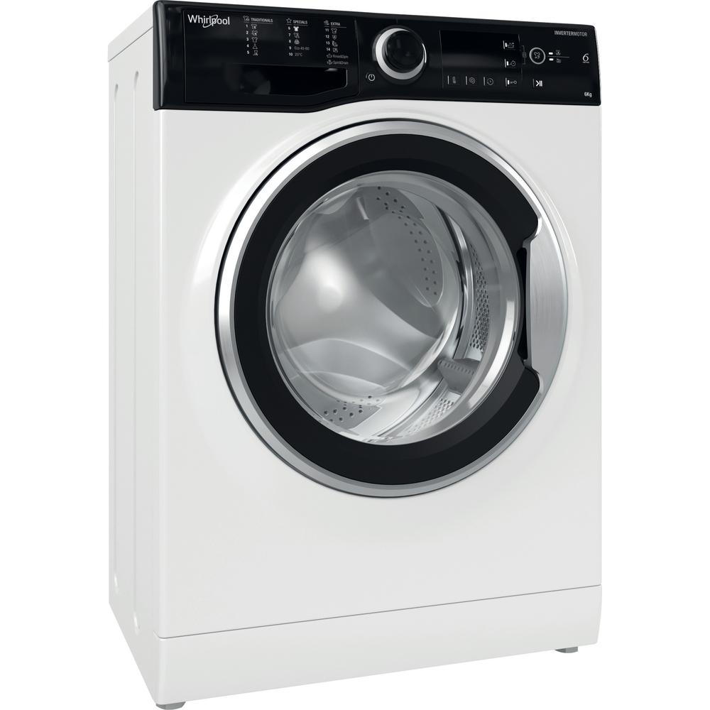 Whirlpool WRBSB 6249 S EU Elöltöltős mosógép – 6 kg, 1200 ford./perc, C Energiaosztály, 6. Érzék technológia, My program