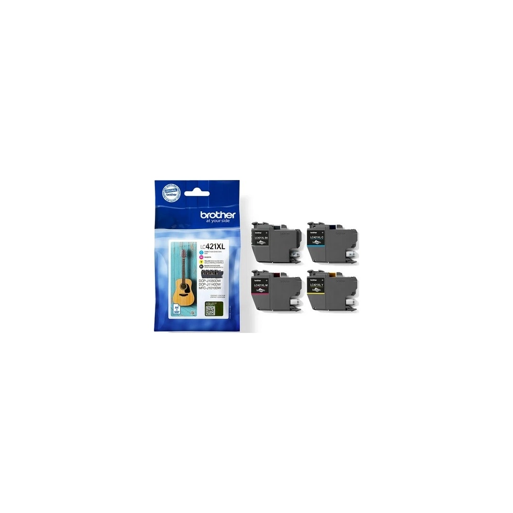 BROTHER LC-421XL 500old CMYK Tintapatron Eredeti BROTHER LC-421XL 500old CMYK Tintapatron Eredeti