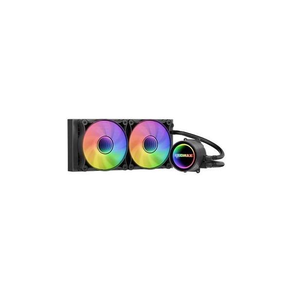 RAIDMAX INFINITA LS240 240mm ARGB fekete vízhűtéses processzor hűtő RAIDMAX INFINITA LS240 240mm ARGB fekete vízhűtéses processzor hűtő
