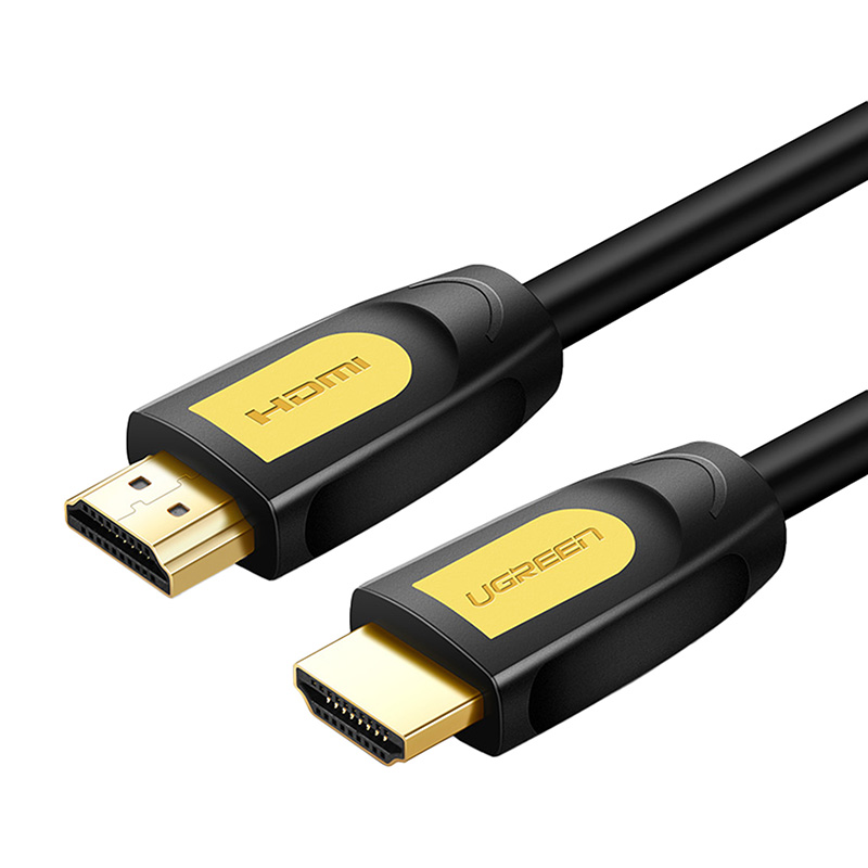 UGREEN HD101 HDMI 1.4 kábel FullHD 60Hz 10 m Fekete-sárga
