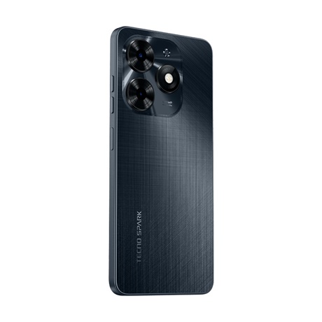 Tecno SPARK 20C 4/128 Mobiltelefon Fekete