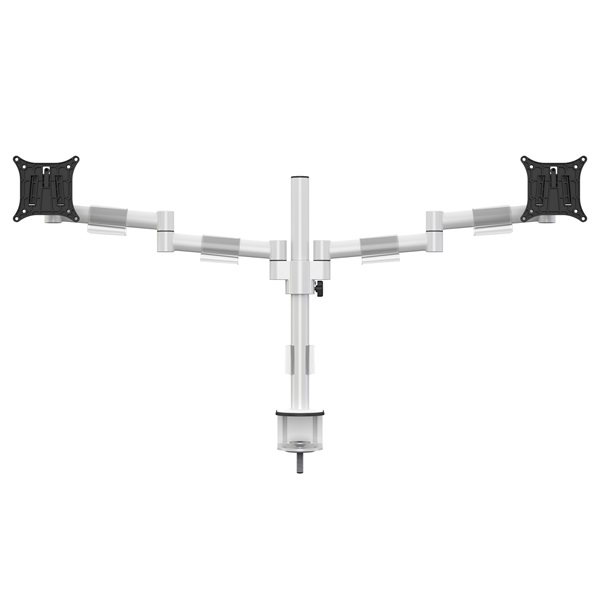 MULTIBRACKETS Asztali konzol (2 képernyős), M VESA Deskmount Officeline Dual White (15-30", max.VESA: 100x100 mm, 8 kg) MULTIBRACKETS Asztali konzol (2 képernyős), M VESA Deskmount Officeline Dual White (15-30", max.VESA: 100x100 mm, 8 kg)