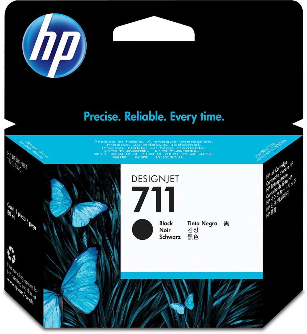 HP CZ133A fekete tintapatron (711) HP CZ133A fekete tintapatron (711)