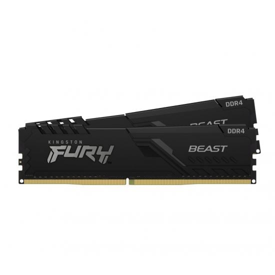 64GB 3600MHz DDR4 RAM Kingston Fury Beast Black CL18 (2x32GB) (KF436C18BBK2/64) 64GB 3600MHz DDR4 RAM Kingston Fury Beast Black CL18 (2x32GB) (KF436C18BBK2/64)