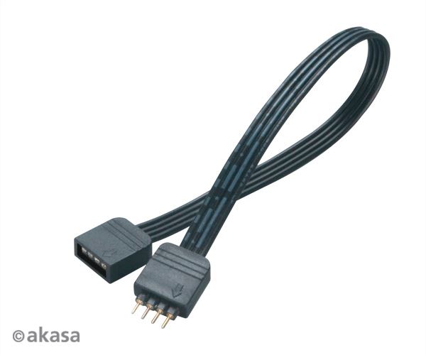 Akasa LED szalag hosszabbító kábel 20cm (AK-CBLD01-20BK) Akasa LED szalag hosszabbító kábel 20cm (AK-CBLD01-20BK)