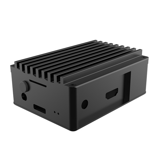  Akasa A-RA11-M3B Skyline Pro Ventilátor nélküli alumínium tok 