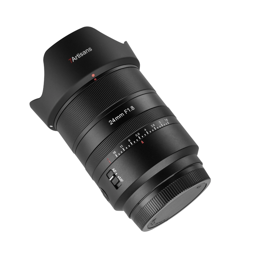 7Artisans AF 24mm F1.8 autófókuszos (Sony-E) Full Frame (AF24F18B-E) objektív
