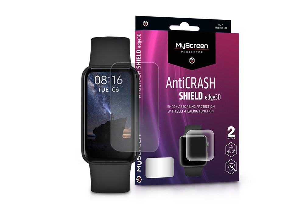 MyScreen Protector AntiCrash Shield Edge3D Xiaomi Redmi Smart Band Pro ütésálló kijelzővédő fólia (LA-2095)
