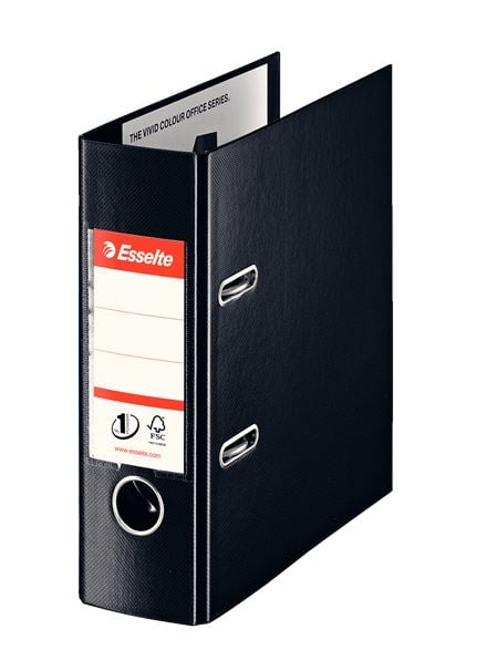 Esselte Standard VIVIDA iratrendező A5 fekete (468670)