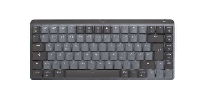 Logitech MX Mechanical Mini Tactile Quiet Suisse – Schweizer (Qwertz) billentyűzet grafitszürke (920-010775)