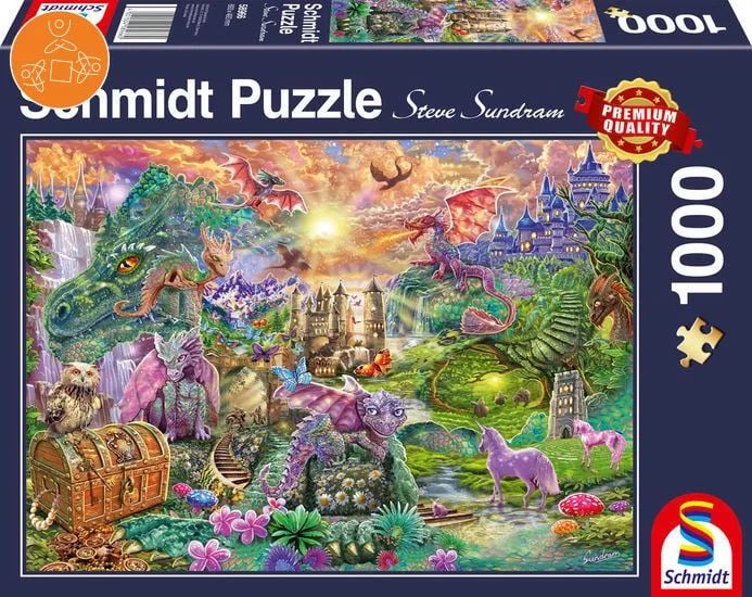 Schmidt Enchanted dragon kingdom puzzle (58966)