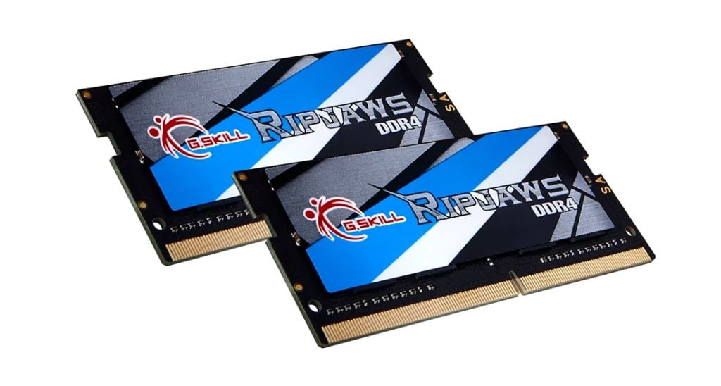 32GB 2666MHz DDR4 Notebook RAM G.Skill Ripjaws CL19 (2x16GB) (F4-2666C19D-32GRS) 32GB 2666MHz DDR4 Notebook RAM G.Skill Ripjaws CL19 (2x16GB) (F4-2666C19D-32GRS)