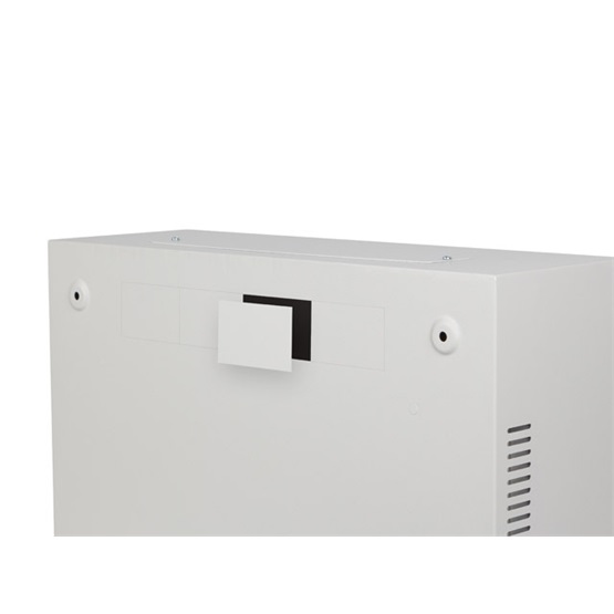 Lanberg rack szekrény 19" fali 4U+3U/540x200 alacsony profil, szürke (összeszerelve)