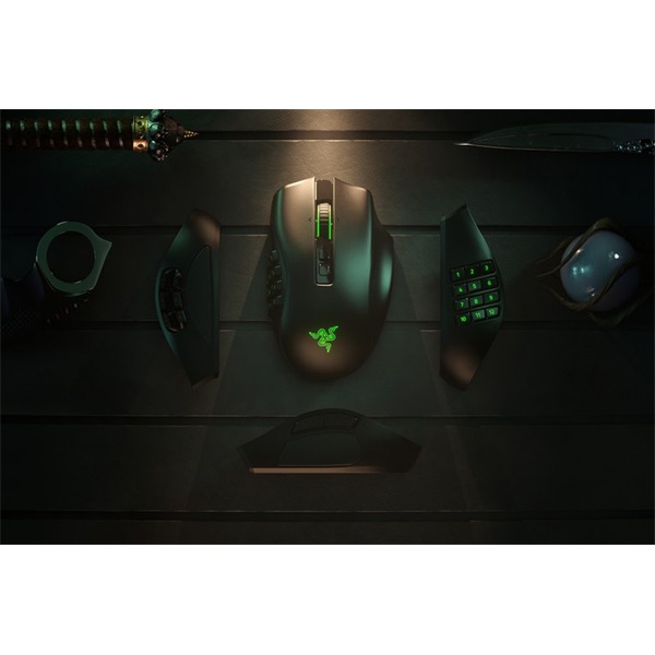Razer Naga Pro vezeték nélküli egér fekete (RZ01-03420100-R3G1)