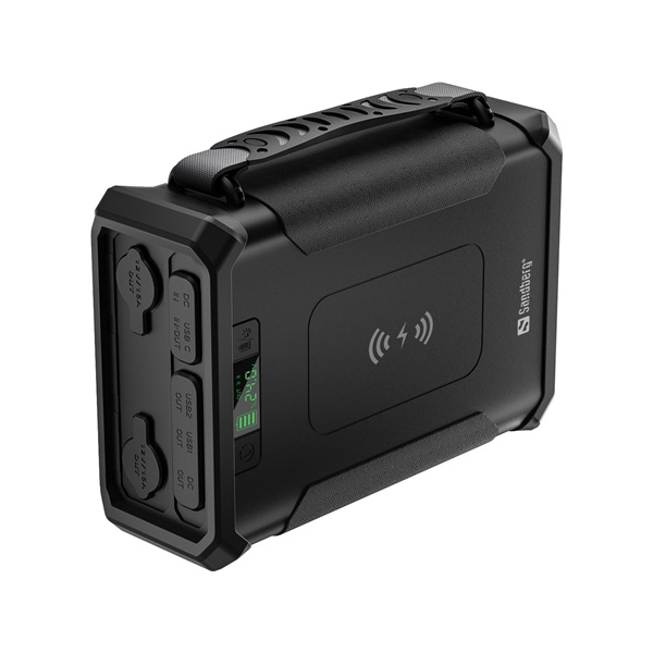 Sandberg Survivor Powerbank 8in1 96000 96000mAh PowerBank Fekete