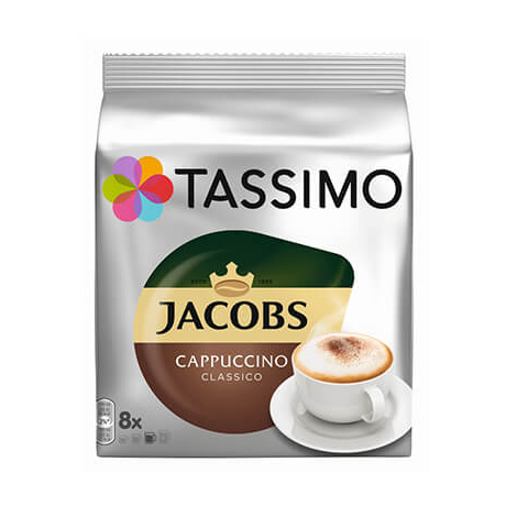 Jacobs CAPPUCCINO CLASSICO TASSIMO KAPSZULA Jacobs CAPPUCCINO CLASSICO TASSIMO KAPSZULA