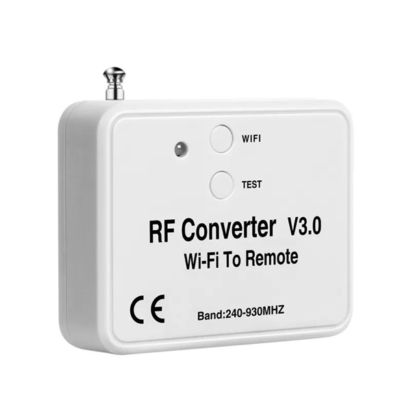 TWIFI-IR WIFI-RF Többfrekvenciás (240-930 MHz) WIFI-RF átalakító TWIFI-IR WIFI-RF Többfrekvenciás (240-930 MHz) WIFI-RF átalakító