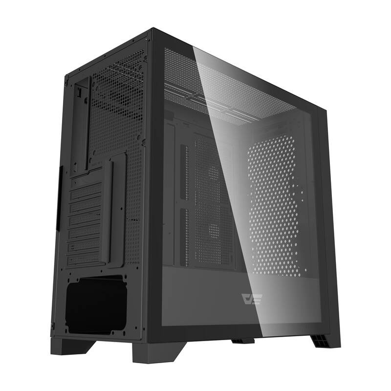 Darkflash DRX90 Mesh számítógépház Fekete 