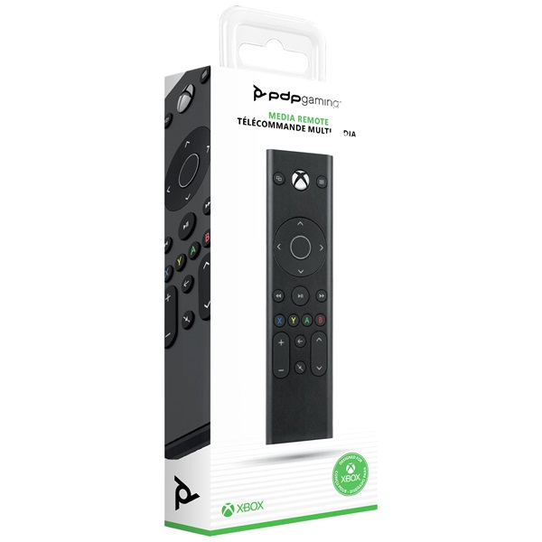 PDP Media Remote Xbox táviránytó fekete (049-004-EU) PDP Media Remote Xbox táviránytó fekete (049-004-EU)