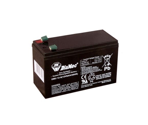 Diamec zselés ólomsavas gondozásmentes akkumulátor 12V 9000mAh 151x93.5x65mm (DM12-9) Diamec zselés ólomsavas gondozásmentes akkumulátor 12V 9000mAh 151x93.5x65mm (DM12-9)