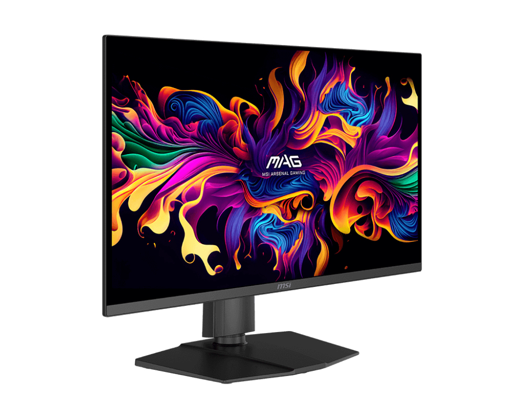 MSI 26,5" MAG 273QP QD-OLED X24 Monitor - 2560x1440, WQHD, QD-OLED, 240Hz, 0,03ms, Fekete
