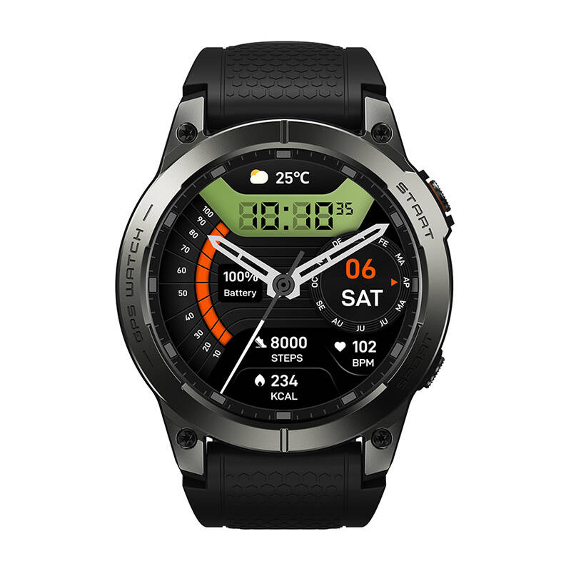 Zeblaze Stratos 3 Pro Smartwatch (Black)