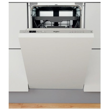 Whirlpool WSBC 3M27 X  10 terítékes keskeny beépíthető mosogatógép