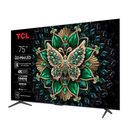 TCL 75C6K Televízió