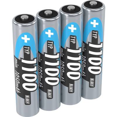 Ansmann HR03 Mikroakku NiMH 1050 mAh 1.2 V 4 db Ansmann HR03 Mikroakku NiMH 1050 mAh 1.2 V 4 db