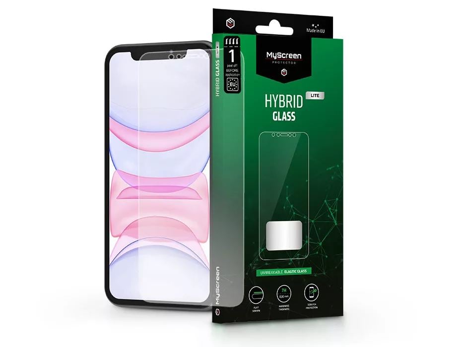 MyScreen Protector Hybrid Glass Lite Apple iPhone XR/iPhone 11 üveg képernyővédő fólia (LA-2096) MyScreen Protector Hybrid Glass Lite Apple iPhone XR/iPhone 11 üveg képernyővédő fólia (LA-2096)