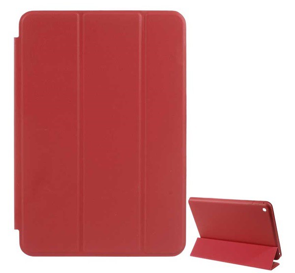 Tok álló (FLIP, oldalra nyíló, TRIFOLD asztali tartó funkció) PIROS [Apple IPAD mini 5 (2019)]