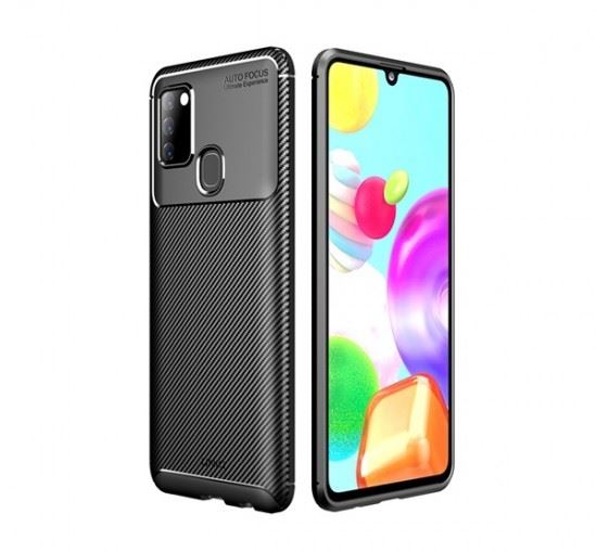 Uniq Hexa Samsung Galaxy A21S szilikon tok fekete (52594)